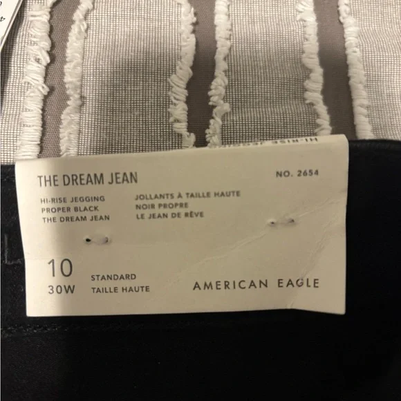 American Eagle Outfitters Black Dream Jeans Size 10 - Picture 2 of 6